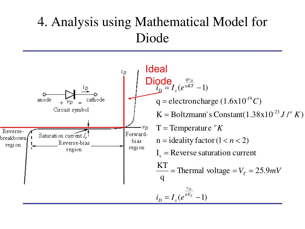 PPT Lecture 7 Diode Circuit Models and Applications PowerPoint