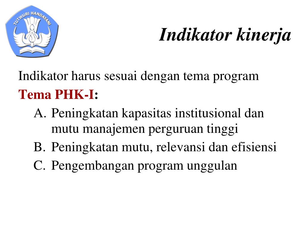 PPT I mplementasi Program Hibah Kompetisi berbasis institusi