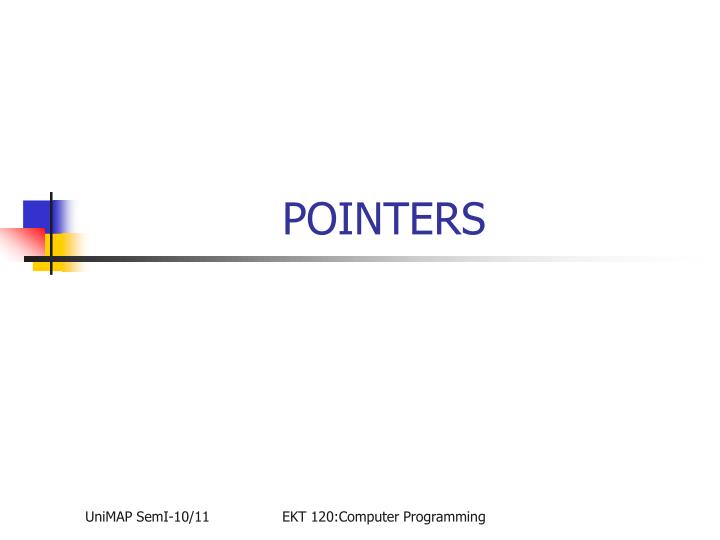 PPT POINTERS PowerPoint Presentation, free download ID3354662
