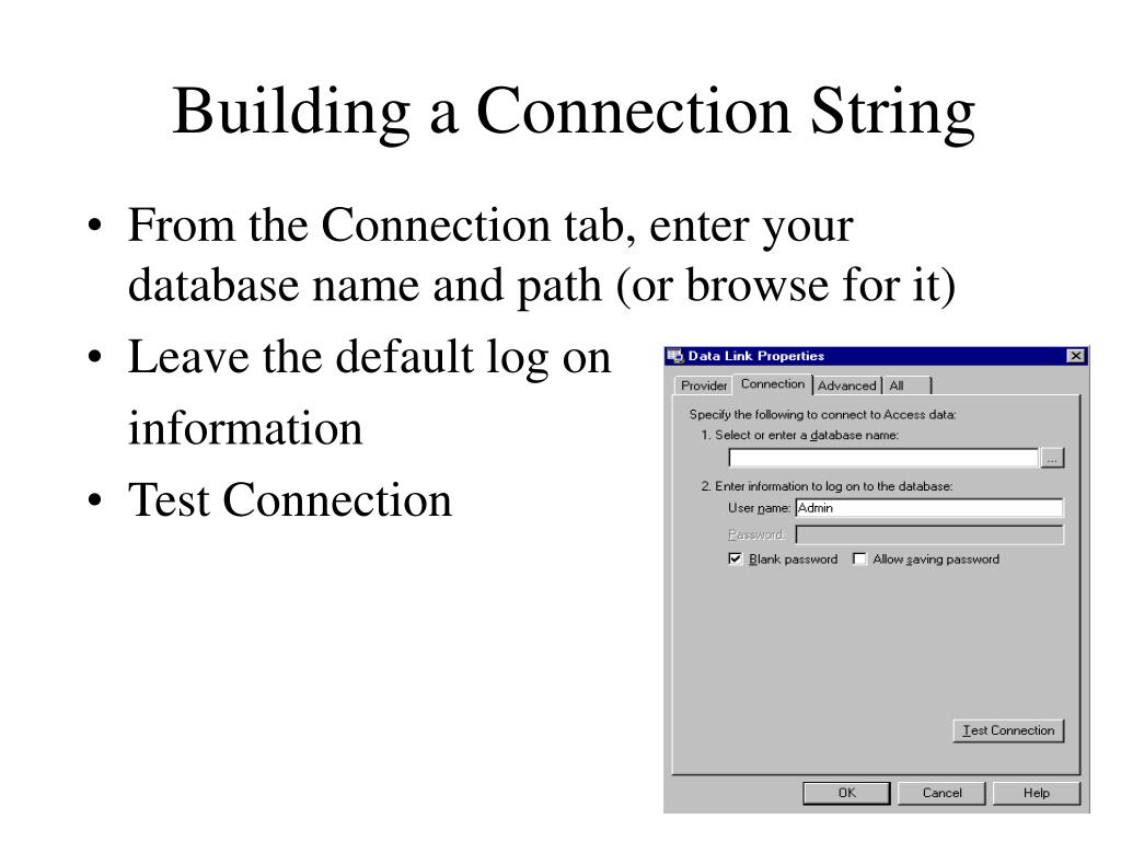 PPT The ADO Data Control PowerPoint Presentation, free download ID
