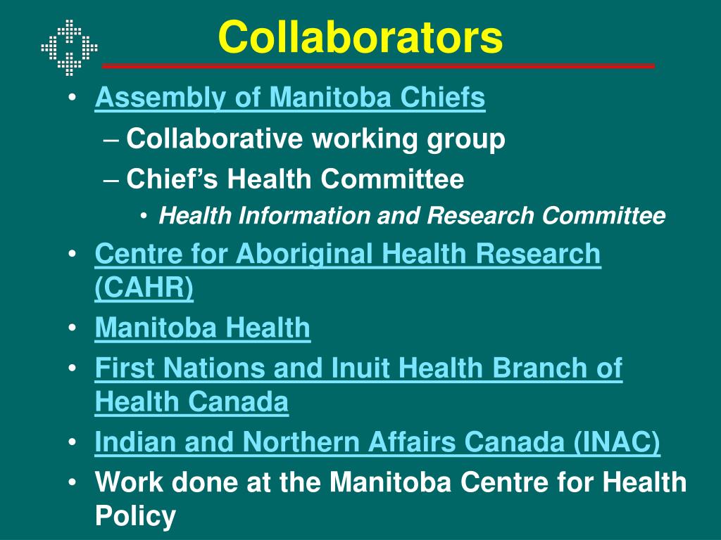 PPT Manitoba First Nations Health & Health Care in an Aboriginal
