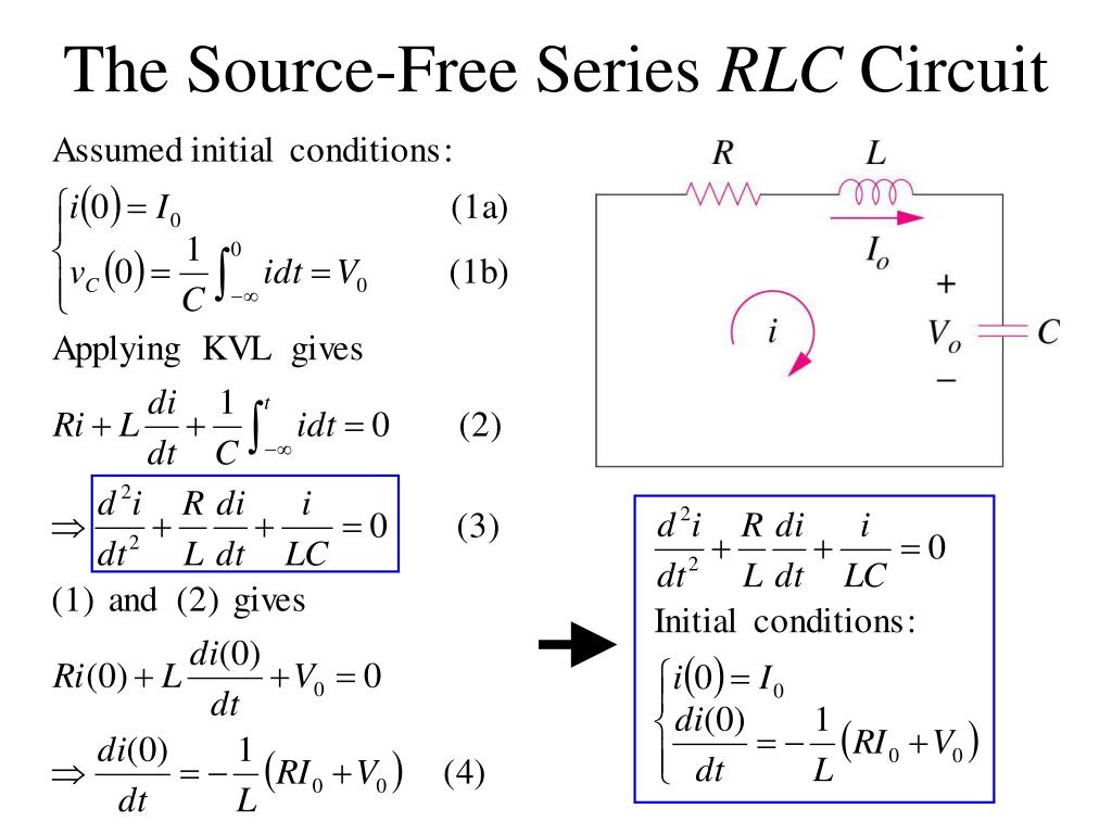 PPT SecondOrder Circuits PowerPoint Presentation, free download ID