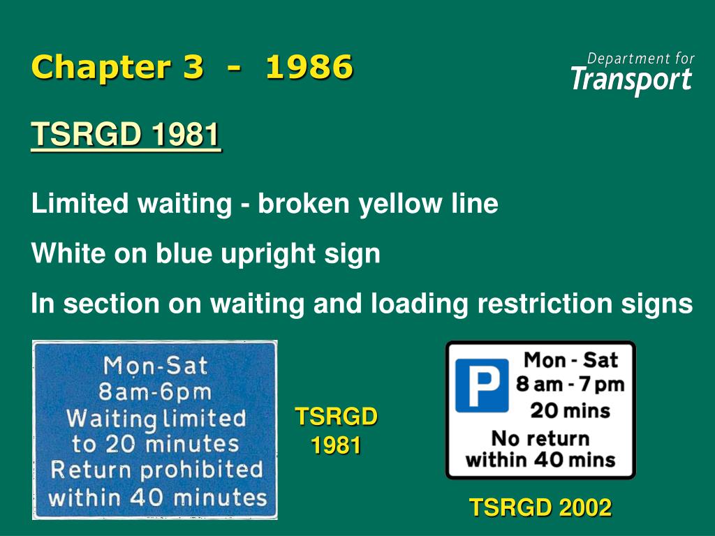 PPT Parking and CPZ Signing PowerPoint Presentation, free download
