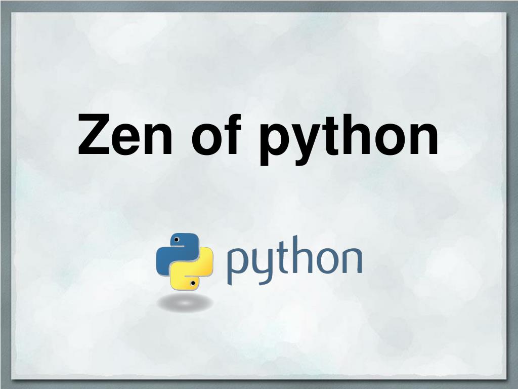 PPT Zen of python PowerPoint Presentation, free download ID3364142