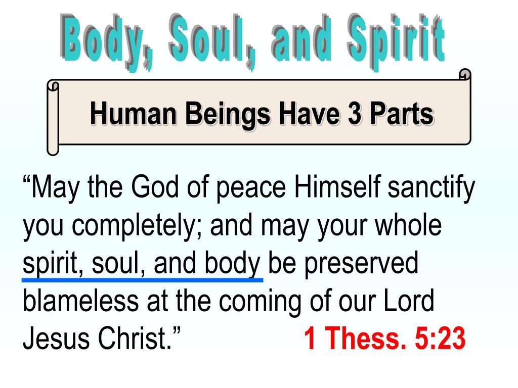 PPT Body, Soul, and Spirit PowerPoint Presentation, free download