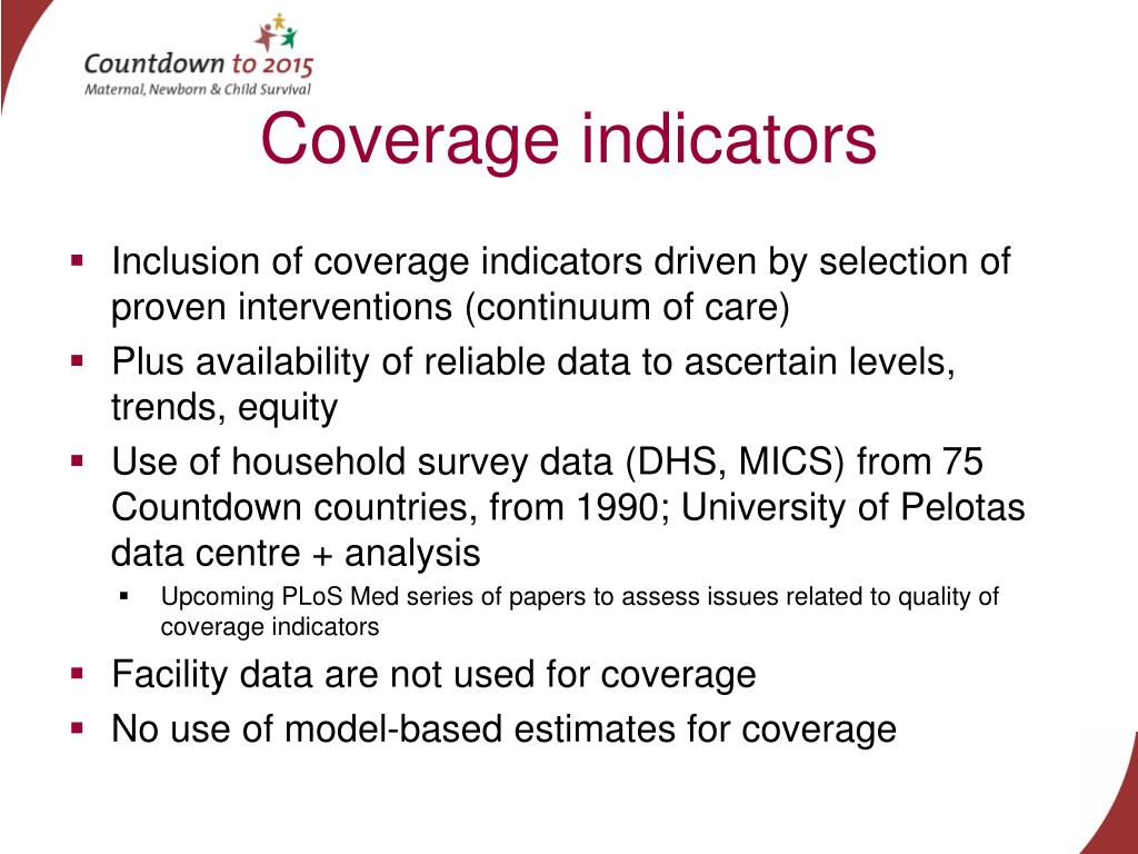 PPT Framework for Measurement of Service Coverage Dimension of