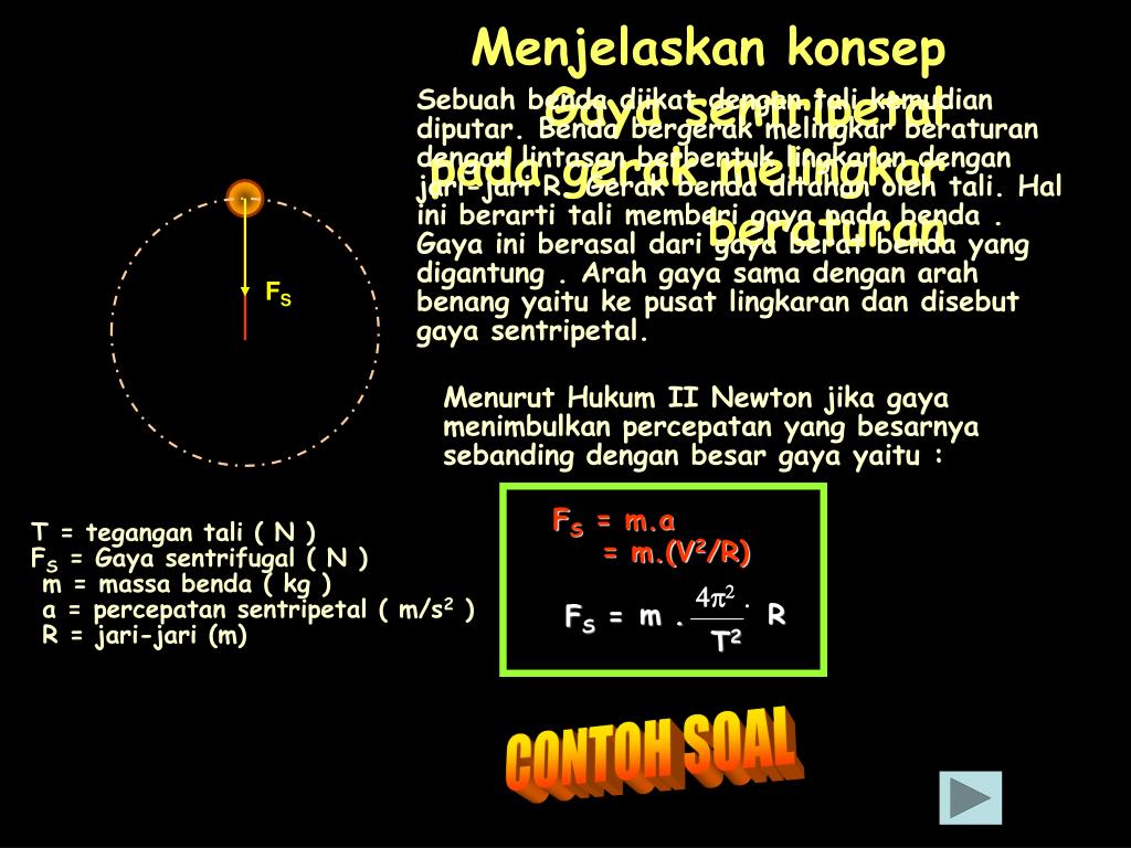 PPT INDIKATOR Merumuskan gerak melingkar beraturan secara kuantitatif