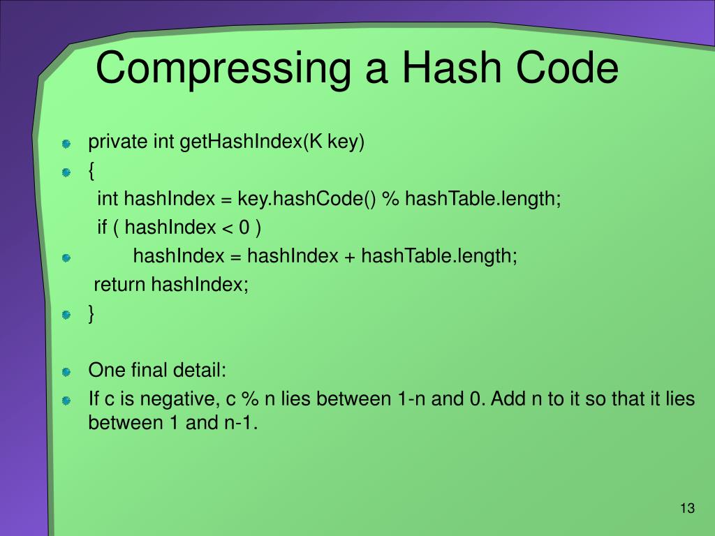PPT Hashing as a Dictionary Implementation PowerPoint Presentation