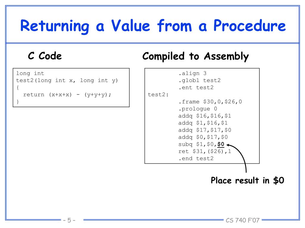 PPT RISC vs. CISC Instruction Sets CS 740 Sept. 13, 2007 PowerPoint