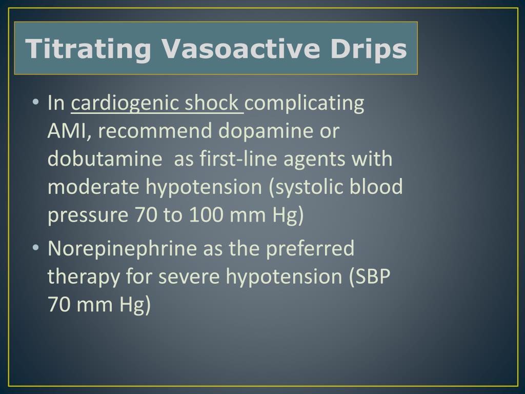 PPT Titrating Vasoactive Drips PowerPoint Presentation, free download