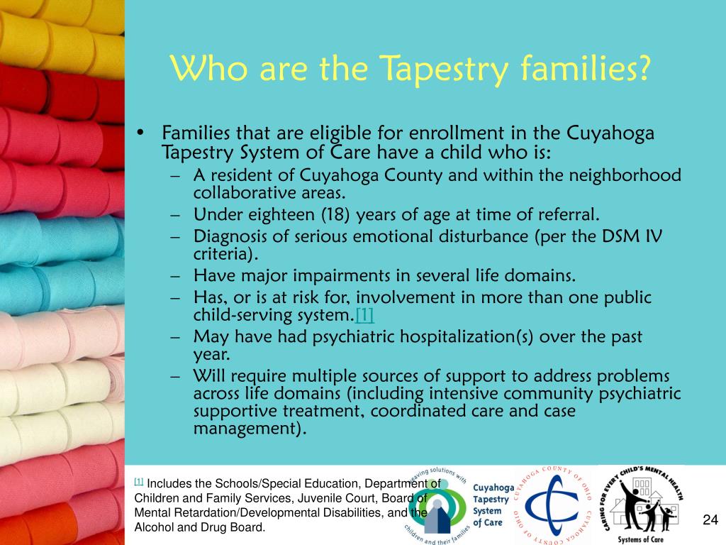 PPT Cuyahoga Tapestry System of Care PowerPoint Presentation, free