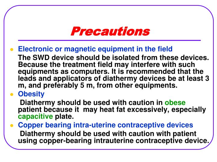PPT Shortwave Diathermy PowerPoint Presentation ID3375479