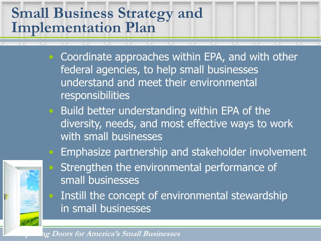 PPT The EPA Small Business Ombudsman (SBO) PowerPoint Presentation