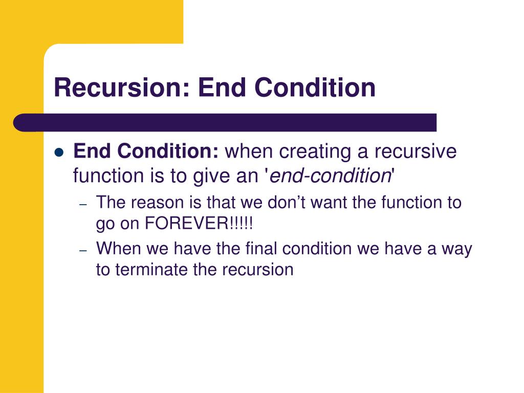 Ppt Recursion A Wonderful Thing Powerpoint Presentation Free Download Id 3378339