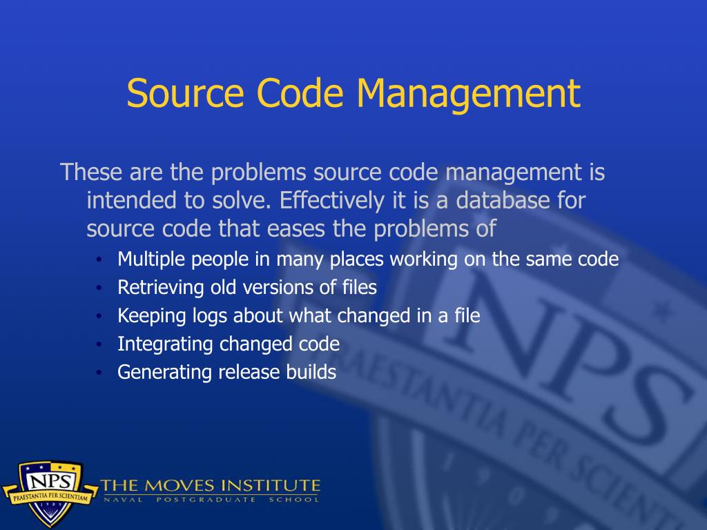 PPT Source Code Management/ Version Control PowerPoint Presentation