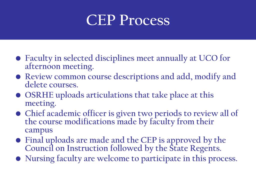 PPT Issues & Trends in Course & Program Articulation in Oklahoma