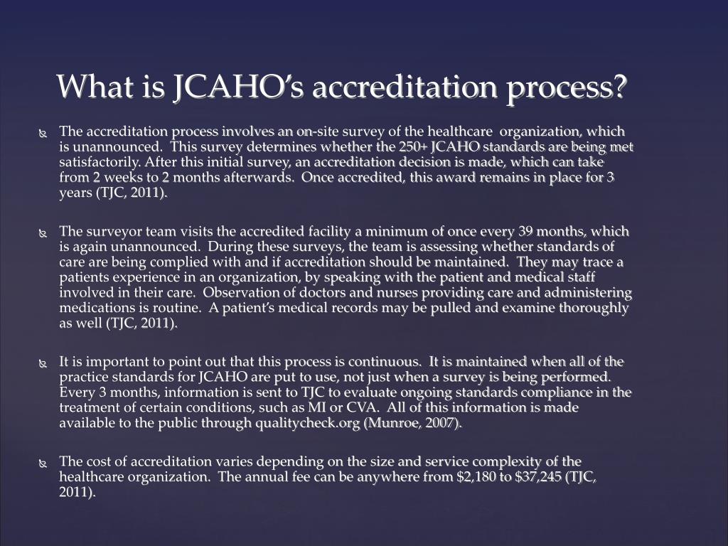 PPT JCAHO Nursing Practice Standards PowerPoint Presentation, free