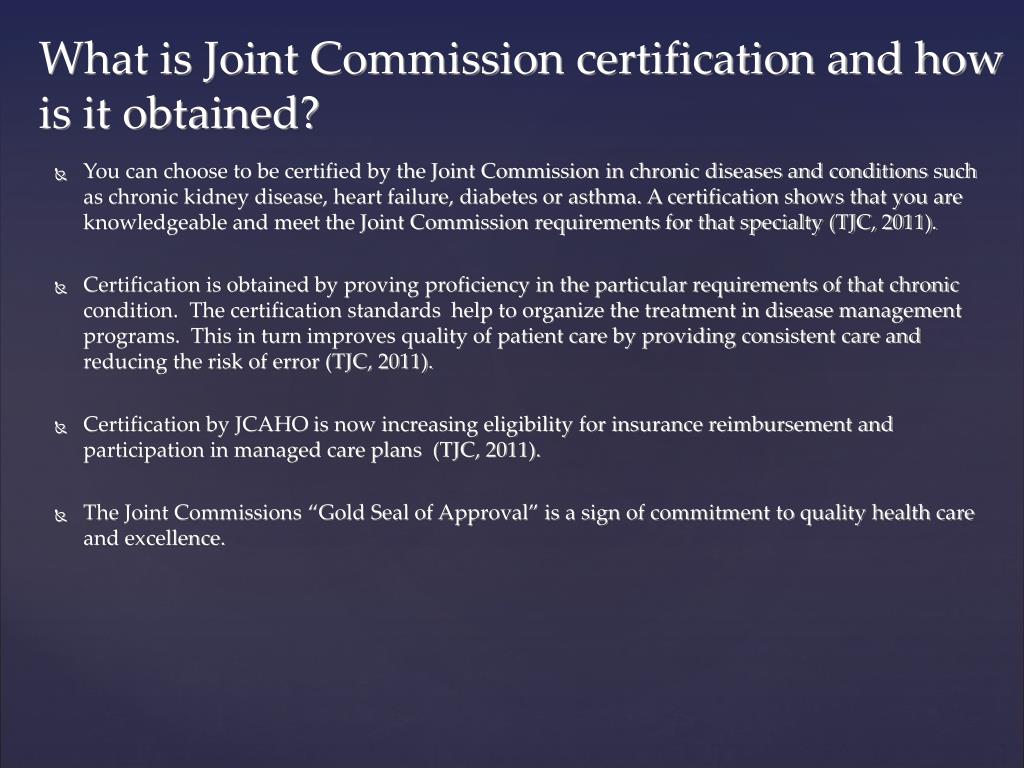 PPT JCAHO Nursing Practice Standards PowerPoint Presentation, free