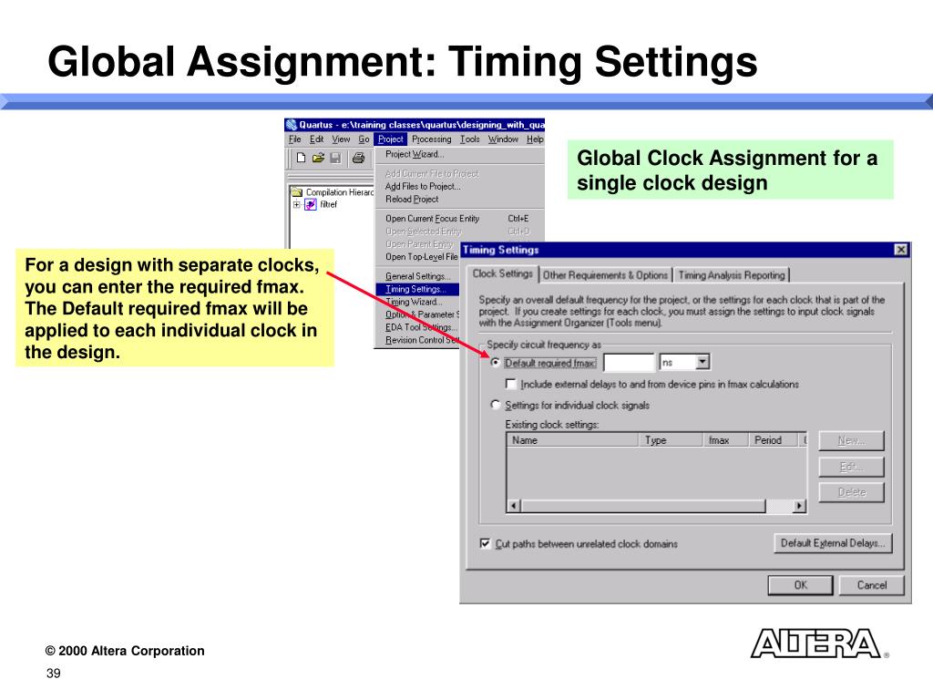 PPT Timing Analysis in Quartus PowerPoint Presentation, free download