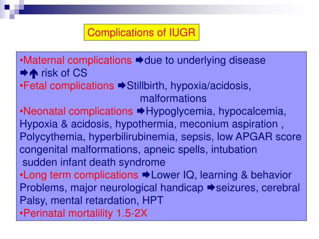 Hypoglycemia In Iugr Babies