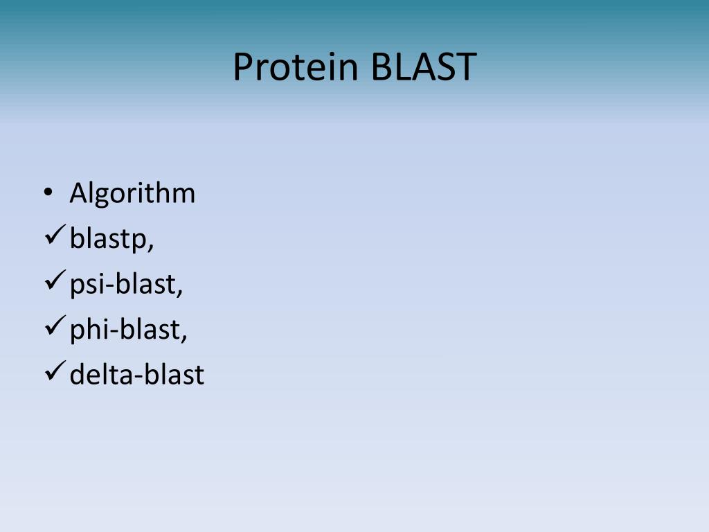 PPT BLAST PowerPoint Presentation, free download ID3384708