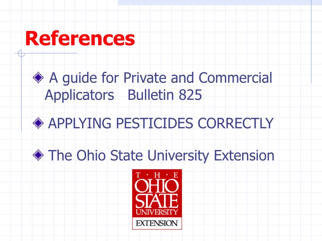 PPT OHIO PESTICIDE APPLICATOR TRAINING PowerPoint Presentation, free download ID3389040