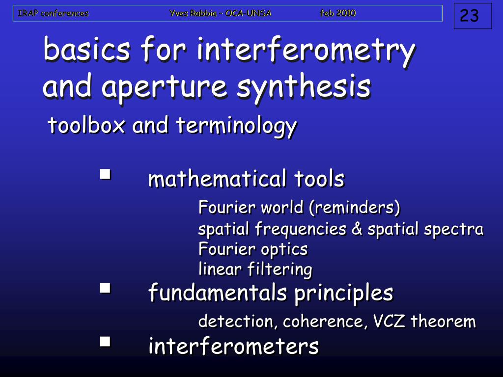 PPT stellar interferometry A glance at basics PowerPoint Presentation ID3390169