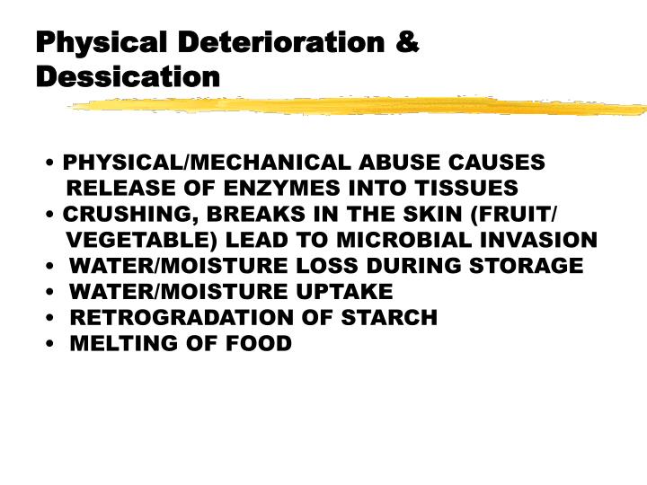PPT Food Spoilage PowerPoint Presentation ID3394389