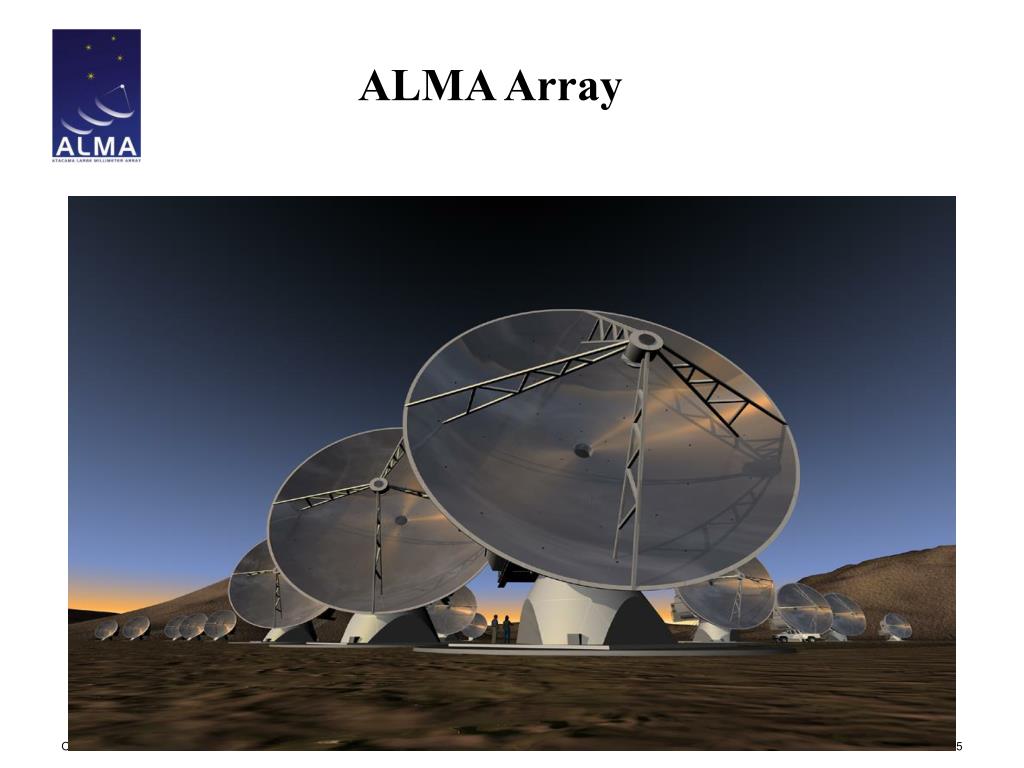 PPT A Glimpse of Technology Advances for the ALMA Project. ALMA