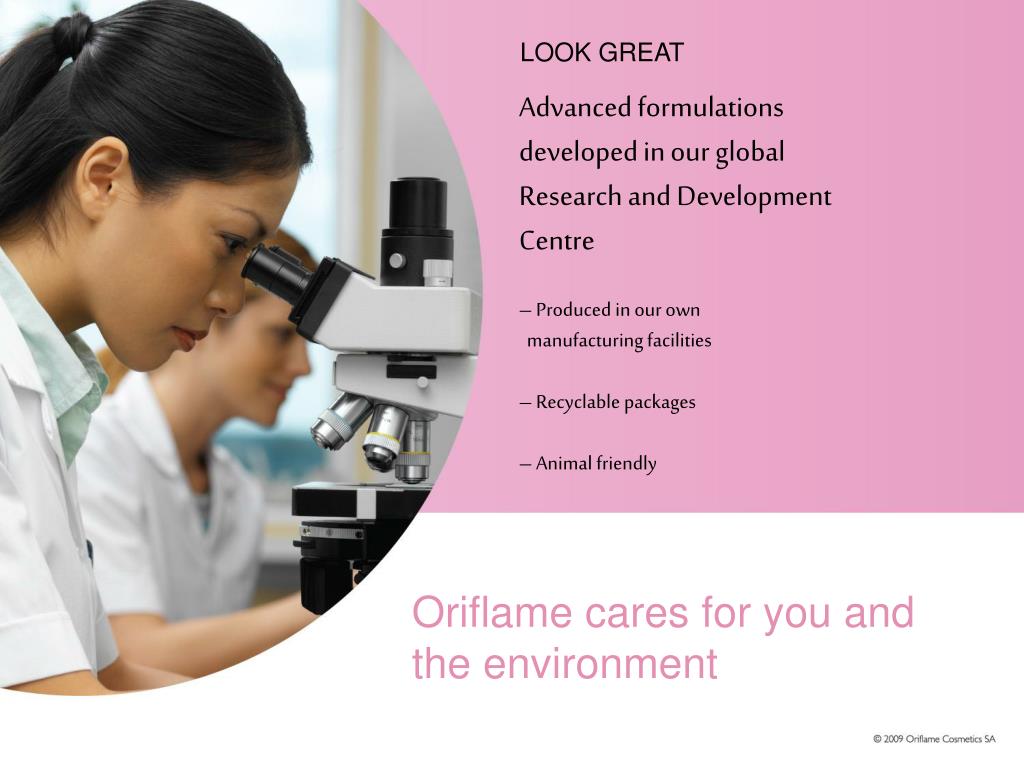 PPT ORIFLAME PowerPoint Presentation, free download ID3401178