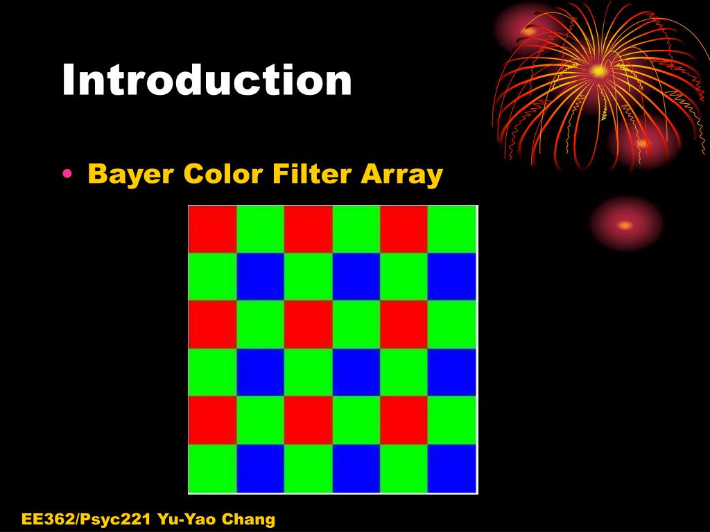PPT Bayer Color Filter Array Demosaicing PowerPoint Presentation, free download ID3402056