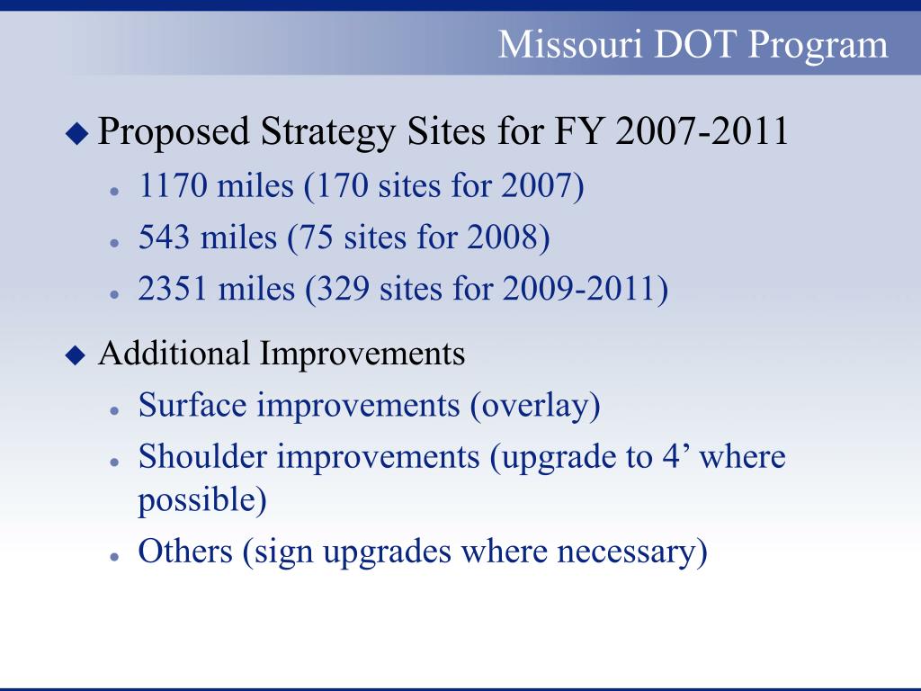 PPT Low Cost Safety Improvements Pooled Fund Study PowerPoint Presentation ID3403647
