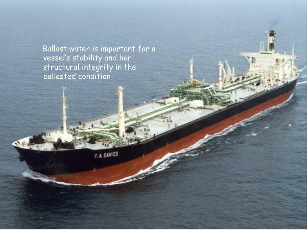 PPT Exchange of Ballast Water at Sea and Onboard Treatment PowerPoint Presentation ID3405178