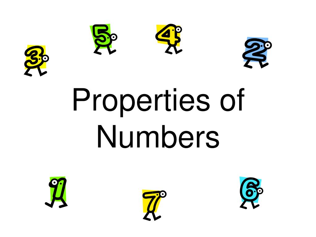 PPT Properties of Numbers PowerPoint Presentation, free download ID3406458