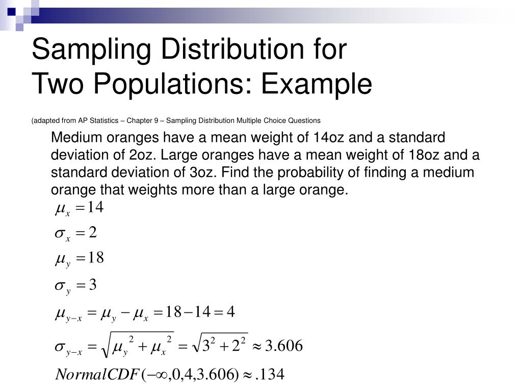 PPT Sampling Distributions PowerPoint Presentation, free download