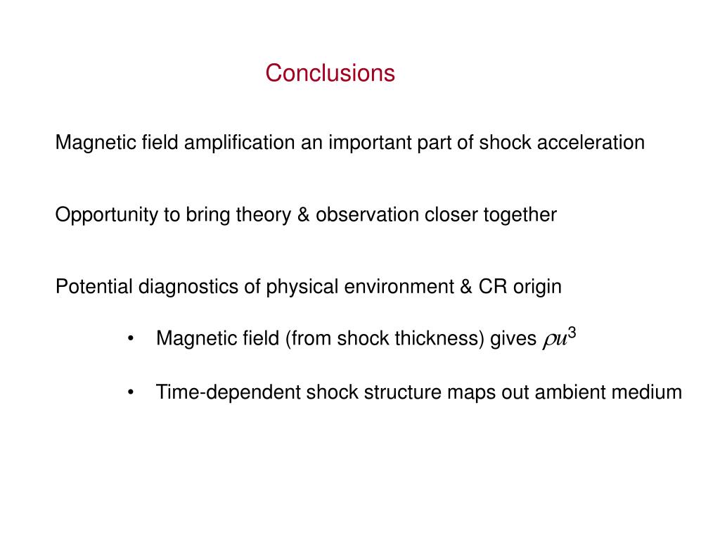 PPT Diffusive shock acceleration & field amplification Tony