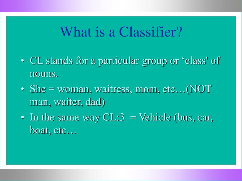 PPT Classifiers PowerPoint Presentation, free download ID3412337