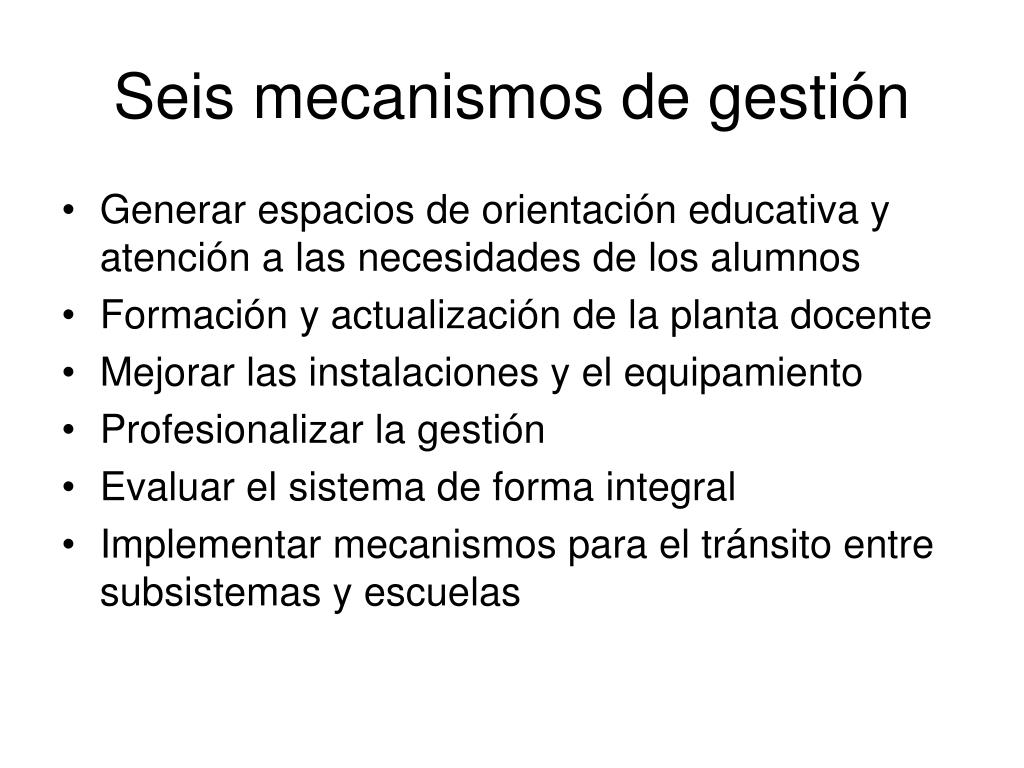 PPT Reforma Integral de la Educación Media Superior (RIEMS