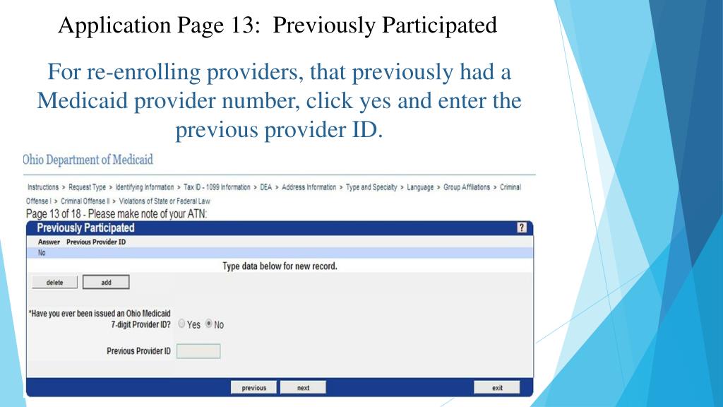 PPT Ohio Home Care Waiver Provider Application Process PowerPoint