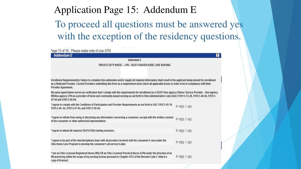 PPT Ohio Home Care Waiver Provider Application Process PowerPoint