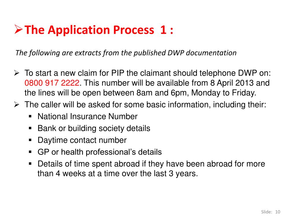PPT Disability Living Allowance Is changing...... PowerPoint