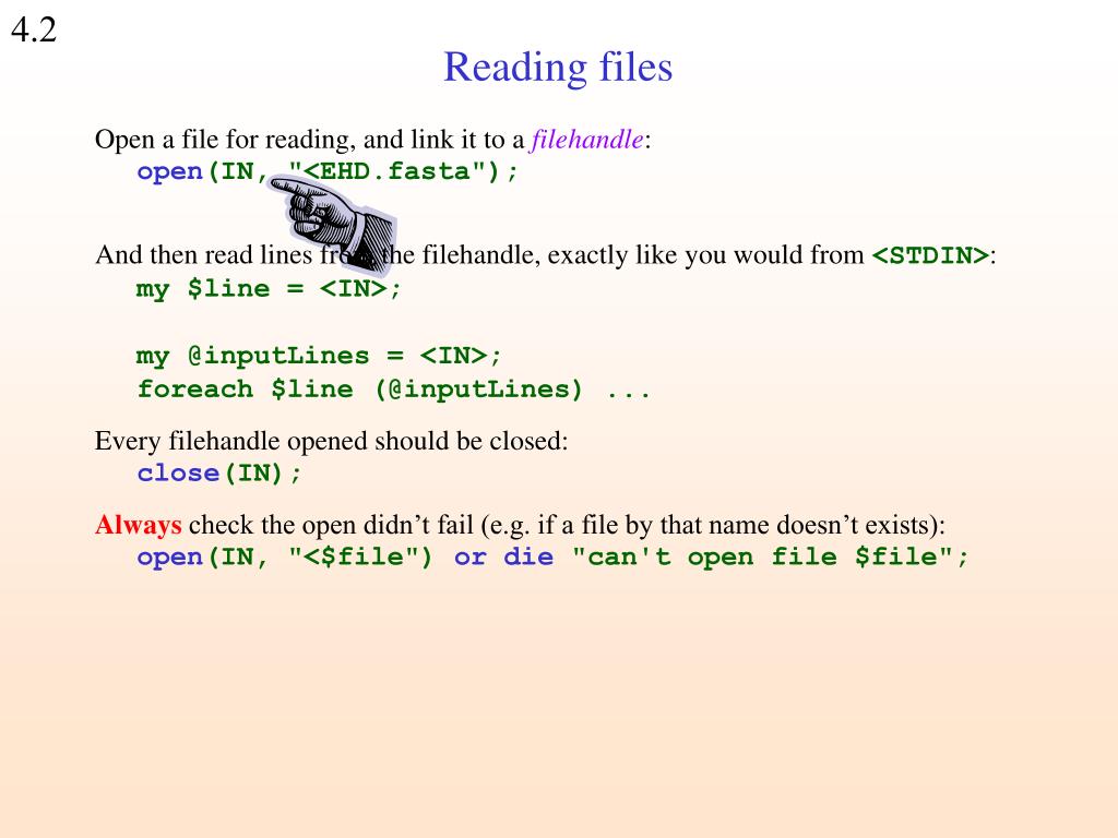 PPT Reading and writing files PowerPoint Presentation, free download