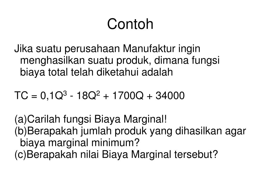 PPT MATHEMATICS FOR BUSINESS GICI BUSINESS SCHOOL MUFID NILMADA