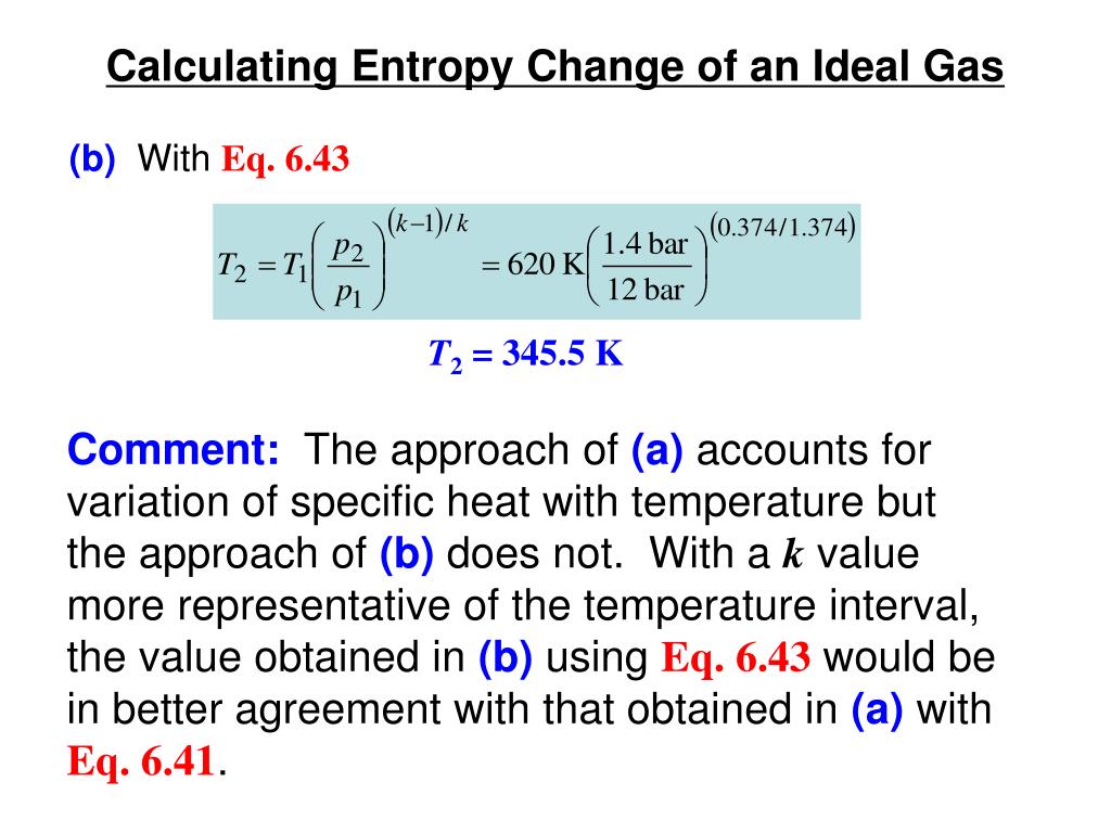 PPT Calculating Entropy Change PowerPoint Presentation, free download