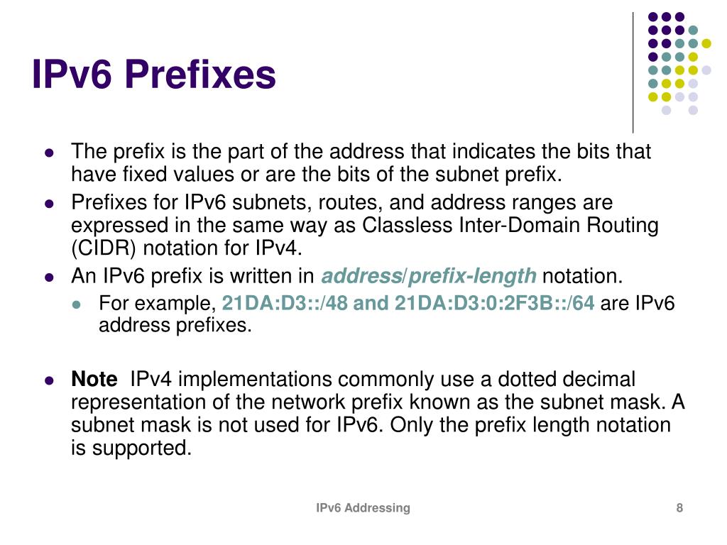 PPT IPv6 Address Representation PowerPoint Presentation, free
