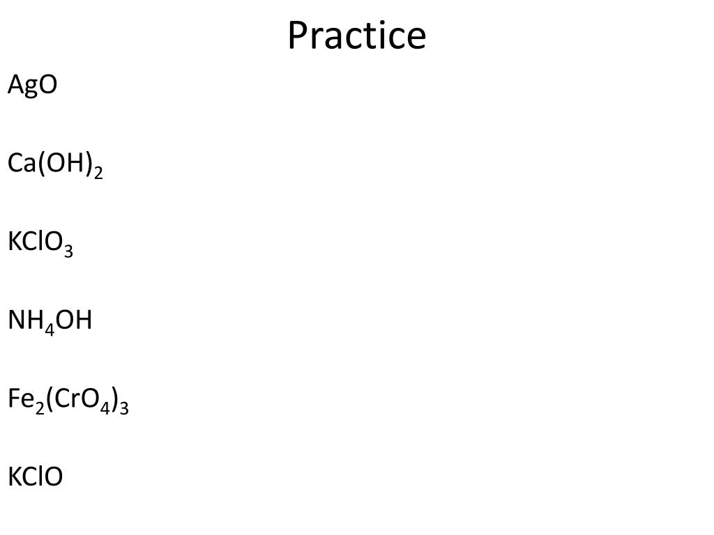 PPT Naming Chemical Compounds PowerPoint Presentation, free download
