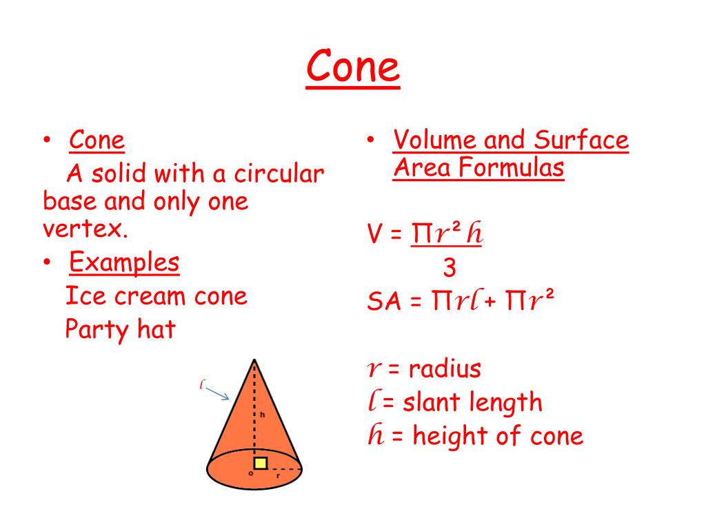 PPT Surface Area and Volume of Solids PowerPoint Presentation, free