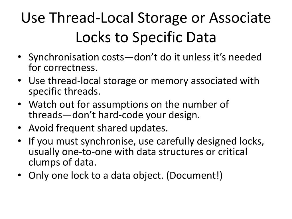 PPT Rules for Designing Multithreaded Applications PowerPoint