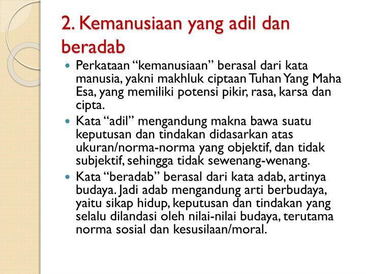PPT MAKNA LIMA SILA DALAM PANCASILA PowerPoint Presentation ID3444165