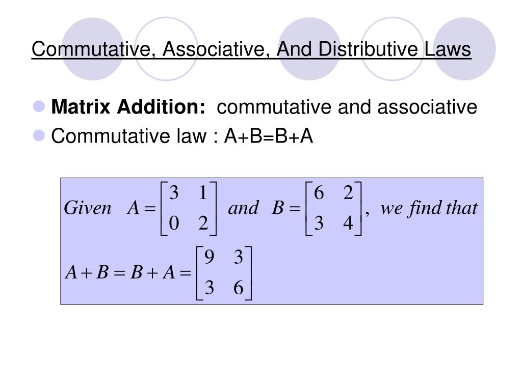 PPT LINEAR MODELS AND MATRIX ALGEBRA Part 2 PowerPoint Presentation